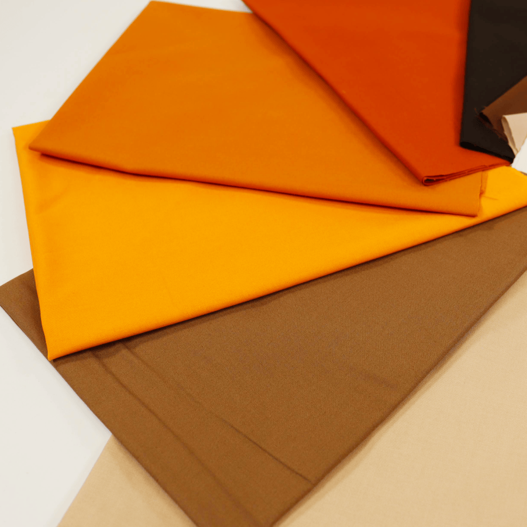 Moda Fabric Pre Cuts Moda Bella Solids Honeycomb Latte 10 Piece Fat Quarter Bundle - The Sewing Studio