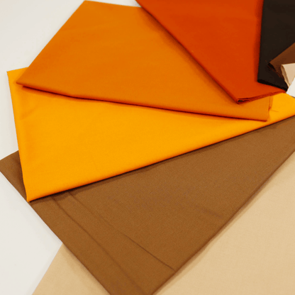 Moda Fabric Pre Cuts Moda Bella Solids Honeycomb Latte 10 Piece Fat Quarter Bundle - The Sewing Studio