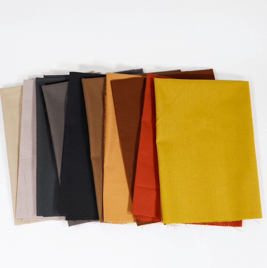 Moda Fabric Pre Cuts Moda Bella Solids Kresen 10 Piece Fat Quarter Bundle - The Sewing Studio