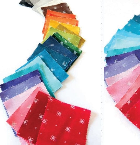 Multi-coloured Small Print Moda Fabric Pre Cuts Moda Beyond Bella Layer Cake 2023 16740NLC - The Sewing Studio