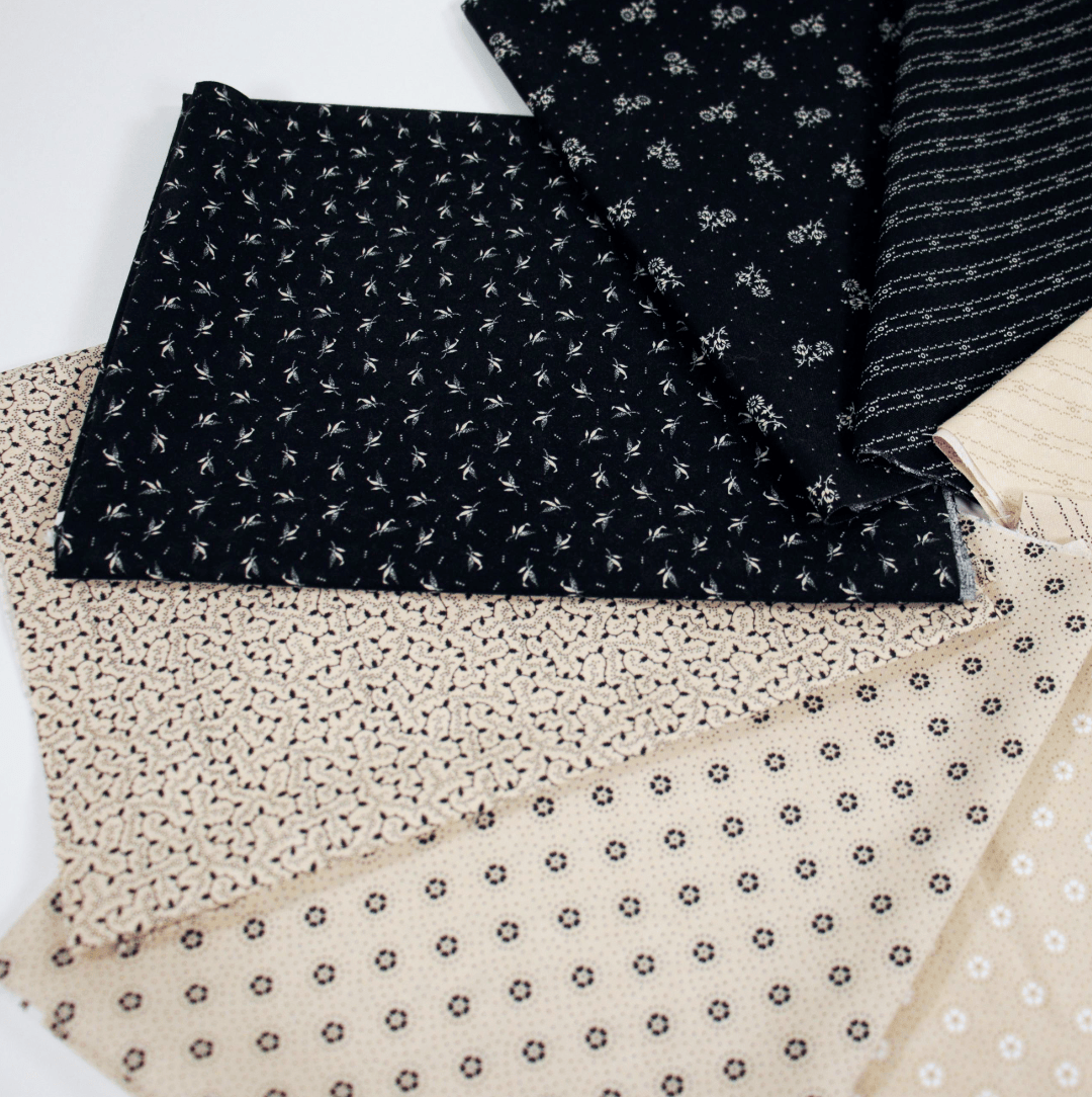 Moda Fabric Pre Cuts Moda Blackbirds Next 8 Piece Fat Quarter Bundle - The Sewing Studio