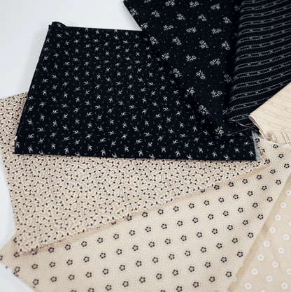 Moda Fabric Pre Cuts Moda Blackbirds Next 8 Piece Fat Quarter Bundle - The Sewing Studio