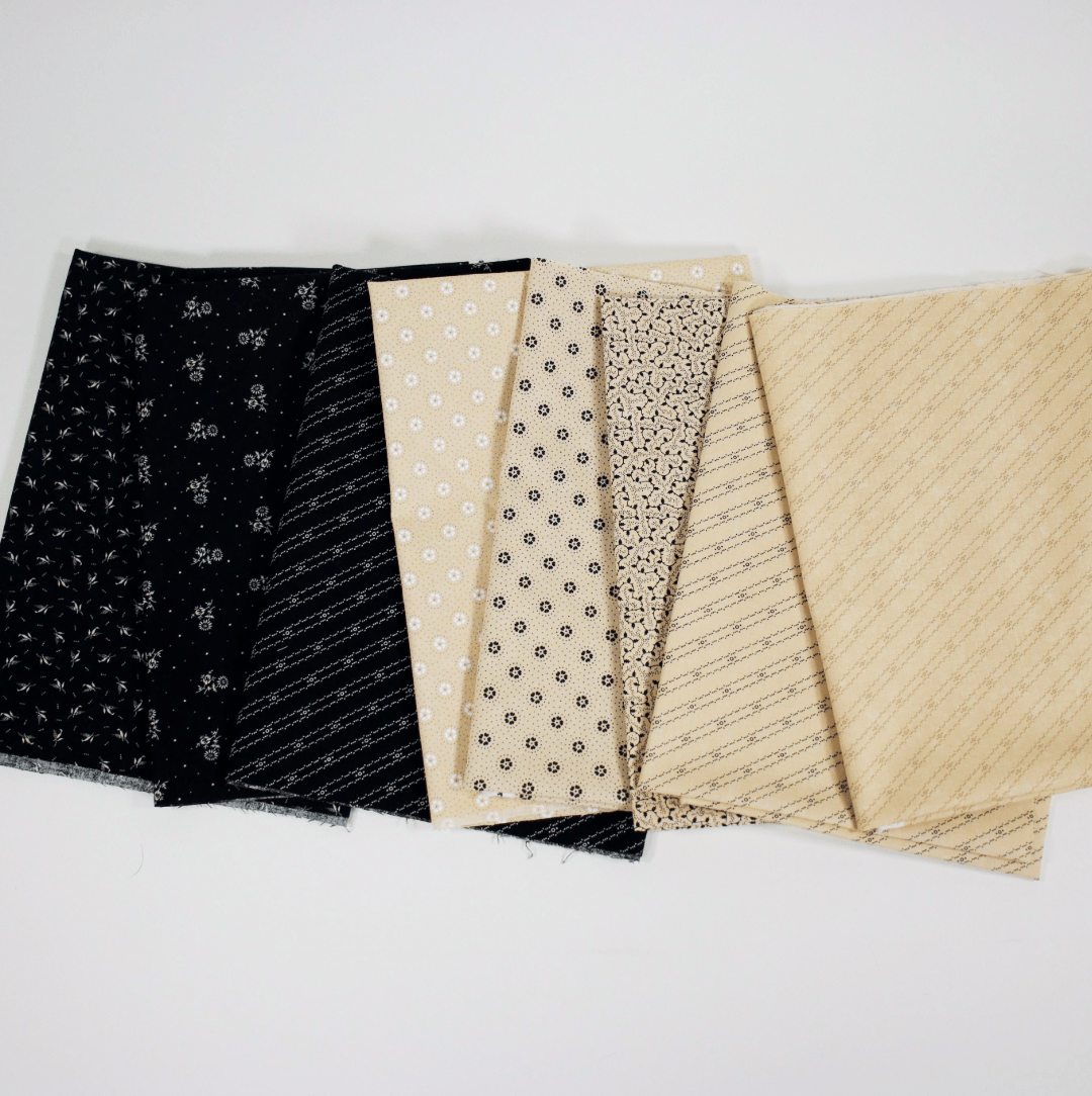 Moda Fabric Pre Cuts Moda Blackbirds Next 8 Piece Fat Quarter Bundle - The Sewing Studio