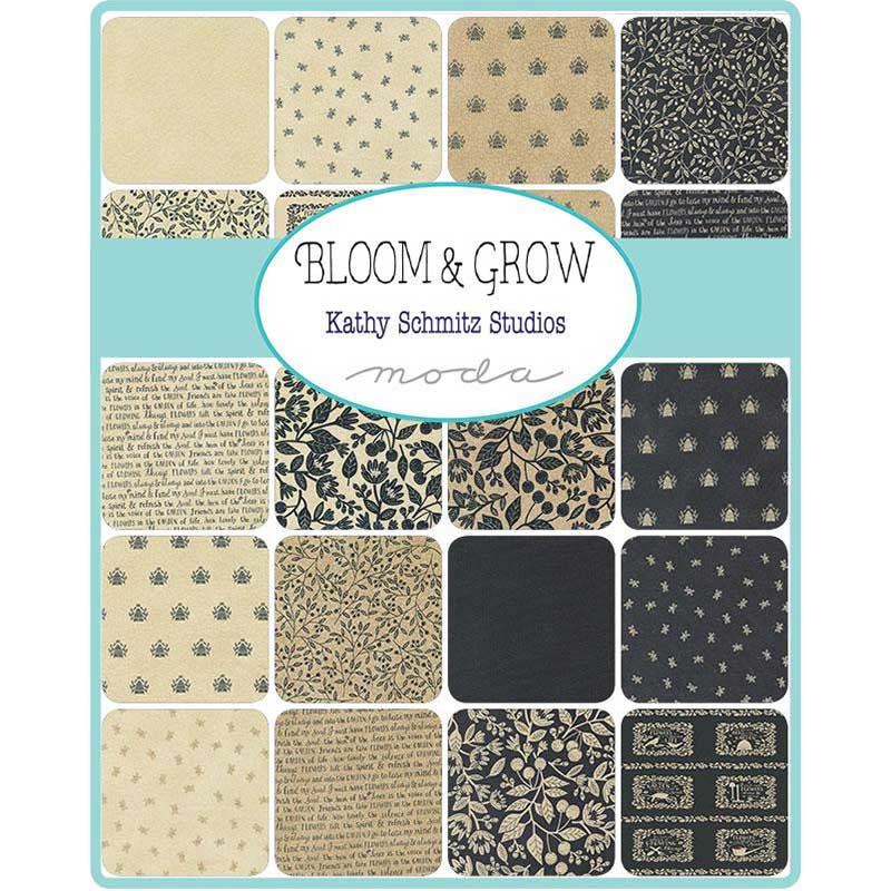 Moda bloom and grow jelly roll 7050jr fabric pre cuts