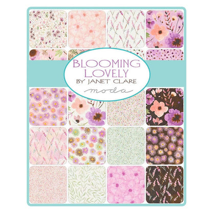 Moda Fabric Pre Cuts Moda Blooming Lovely Jelly Roll 16970JR  - The Sewing Studio