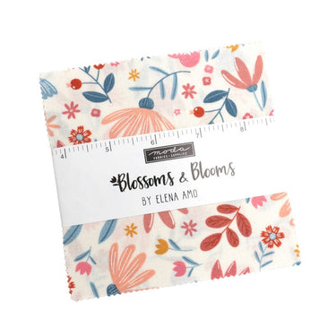 Moda Fabric Pre Cuts Moda Blossoms And Blooms Charm Pack  - The Sewing Studio for sale UK - The Sewing Studio