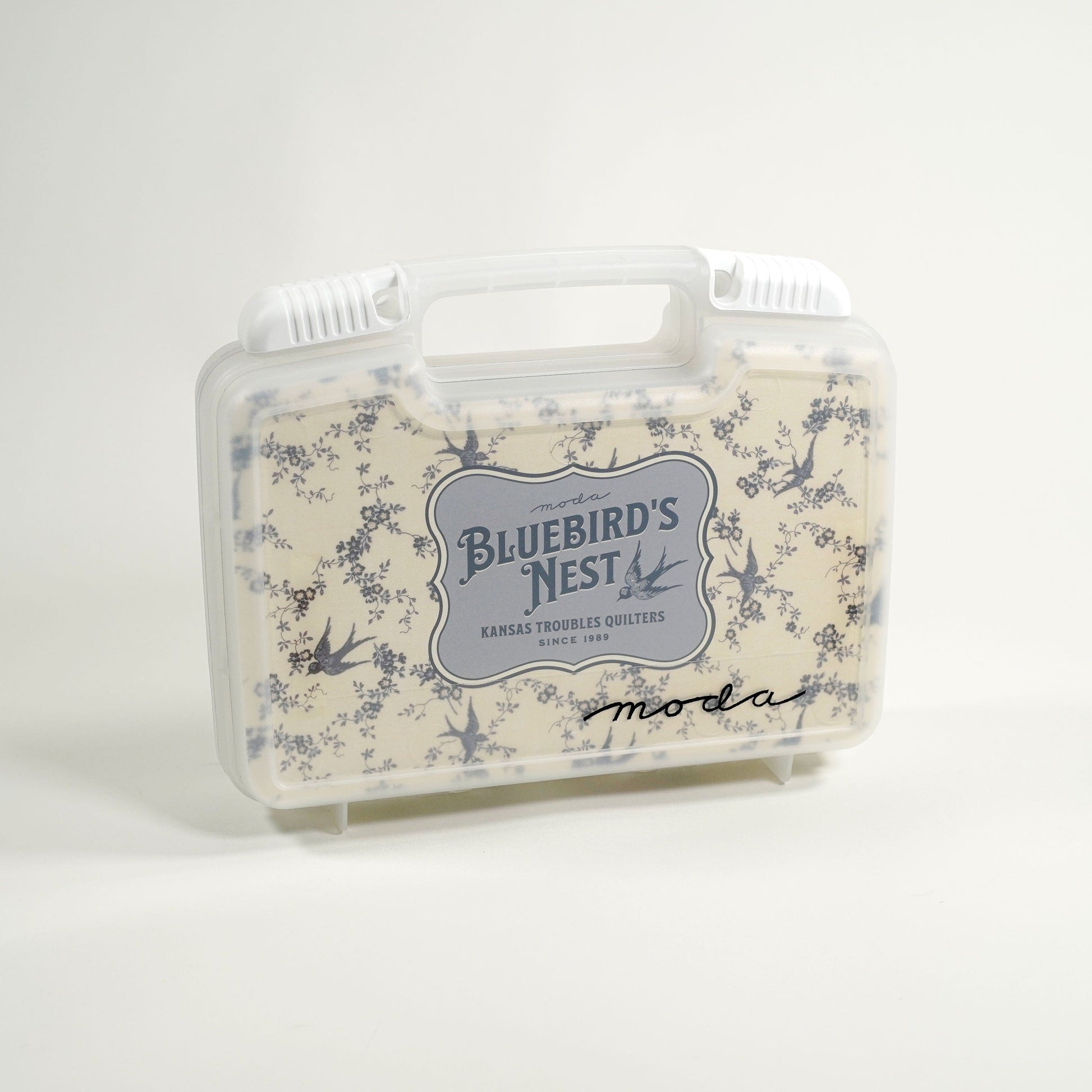 Moda Fabric Pre Cuts Moda Bluebirds Nest Collectors Box Quilt Kit  - The Sewing Studio