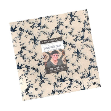 Moda Fabric Pre Cuts Moda Bluebirds Nest Layer Cake  - The Sewing Studio for sale UK - The Sewing Studio