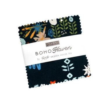 Moda Fabric Pre Cuts Moda Boho Haven Mini Charm  - The Sewing Studio for sale UK - The Sewing Studio