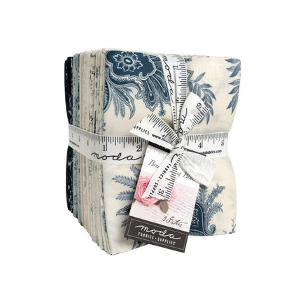 Moda Fabric Pre Cuts Moda Breathtaking Blues Fat Quarter Bundle 30 Piece - The Sewing Studio