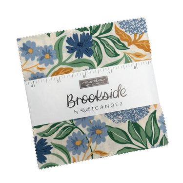 Moda Fabric Pre Cuts Moda Brookside Charm Pack  - The Sewing Studio for sale UK - The Sewing Studio