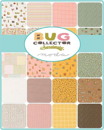 Moda Fabric Pre Cuts Moda Bug Collector Charm Pack - The Sewing Studio
