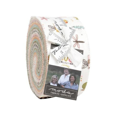 Moda Fabric Pre Cuts Moda Bug Collector Jelly Roll - The Sewing Studio