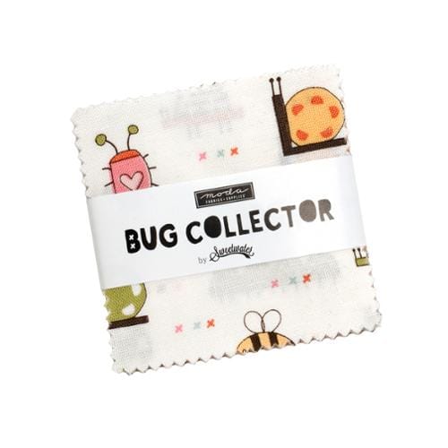 Moda Fabric Pre Cuts Moda Bug Collector Mini Charm - The Sewing Studio