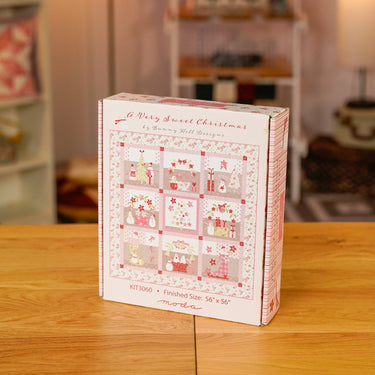 Moda Fabric Pre Cuts Moda Bunny Hill Designs A Very Sweet Christmas Quilt Kit  - The Sewing Studio for sale UK - The Sewing Studio