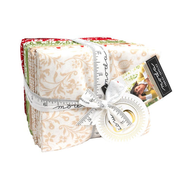 Moda Fabric Pre Cuts Moda Buon Natale Fat Quarter Pack 35400AB  - The Sewing Studio for sale UK - The Sewing Studio