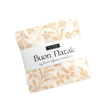 Moda Fabric Pre Cuts Moda Buon Natale Mini Charm Pack 35400MC  - The Sewing Studio for sale UK - The Sewing Studio