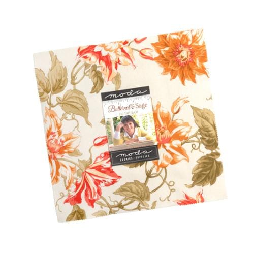 Moda Fabric Pre Cuts Moda Butternut and Sage Layer Cake - The Sewing Studio