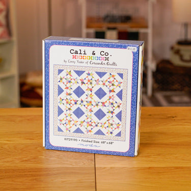 Moda Fabric Pre Cuts Moda Cali and Co All Round Star Quilt Kit  - The Sewing Studio for sale UK - The Sewing Studio