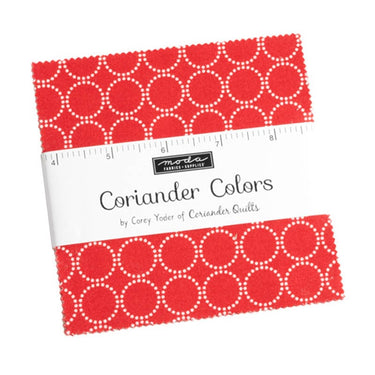 Moda Fabric Pre Cuts Moda Coriander Colors Charm Pack 29200PP  - The Sewing Studio for sale UK - The Sewing Studio