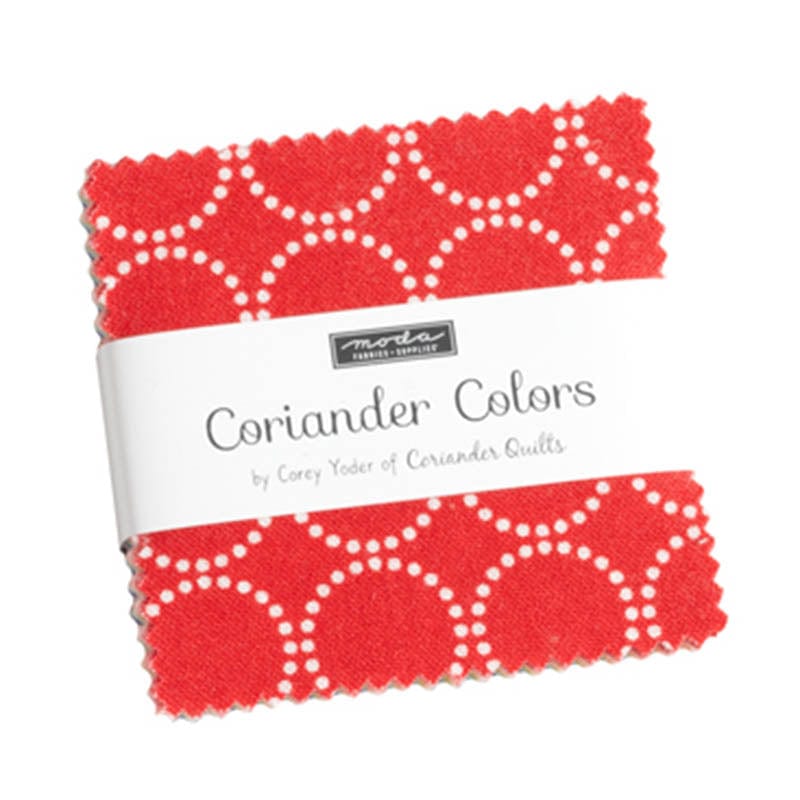 Moda Fabric Pre Cuts Moda Coriander Colors Mini Charm 29200MC  - The Sewing Studio