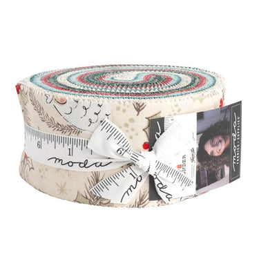 Moda Fabric Pre Cuts Moda Cozy Wonderland Jelly Roll 45590JR  - The Sewing Studio for sale UK - The Sewing Studio