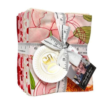 Moda Fabric Pre Cuts Moda Darling Peony Fat Quarter Bundle 20 Pieces  - The Sewing Studio for sale UK - The Sewing Studio
