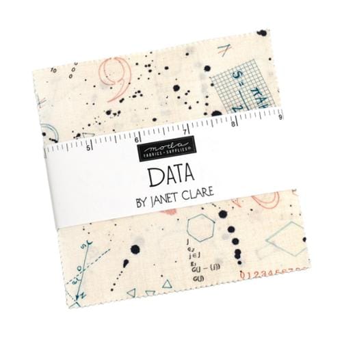 Moda Fabric Pre Cuts Moda Data Charm Pack - The Sewing Studio