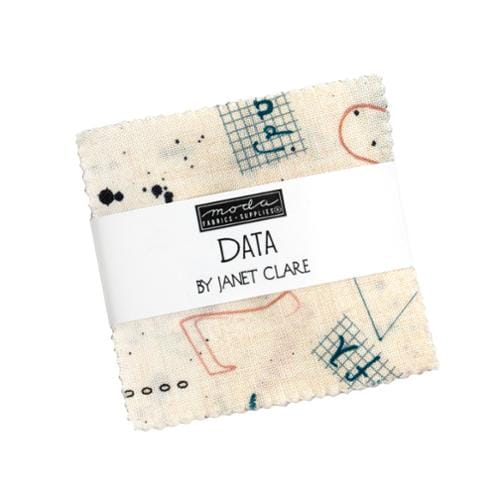 Moda Fabric Pre Cuts Moda Data Mini Charm - The Sewing Studio