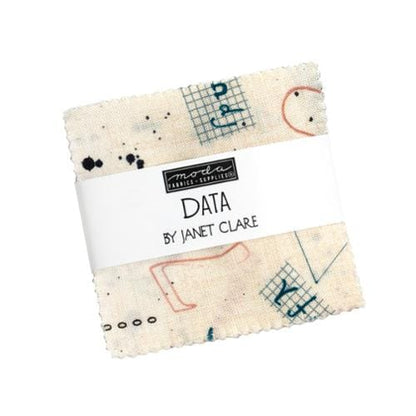 Moda Fabric Pre Cuts Moda Data Mini Charm - The Sewing Studio