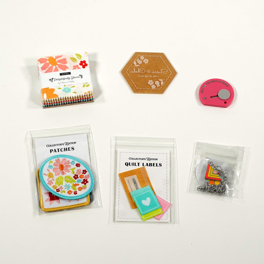 Moda Fabric Pre Cuts Moda Delightfully Yours Collectors Box Quilt Kit  - The Sewing Studio