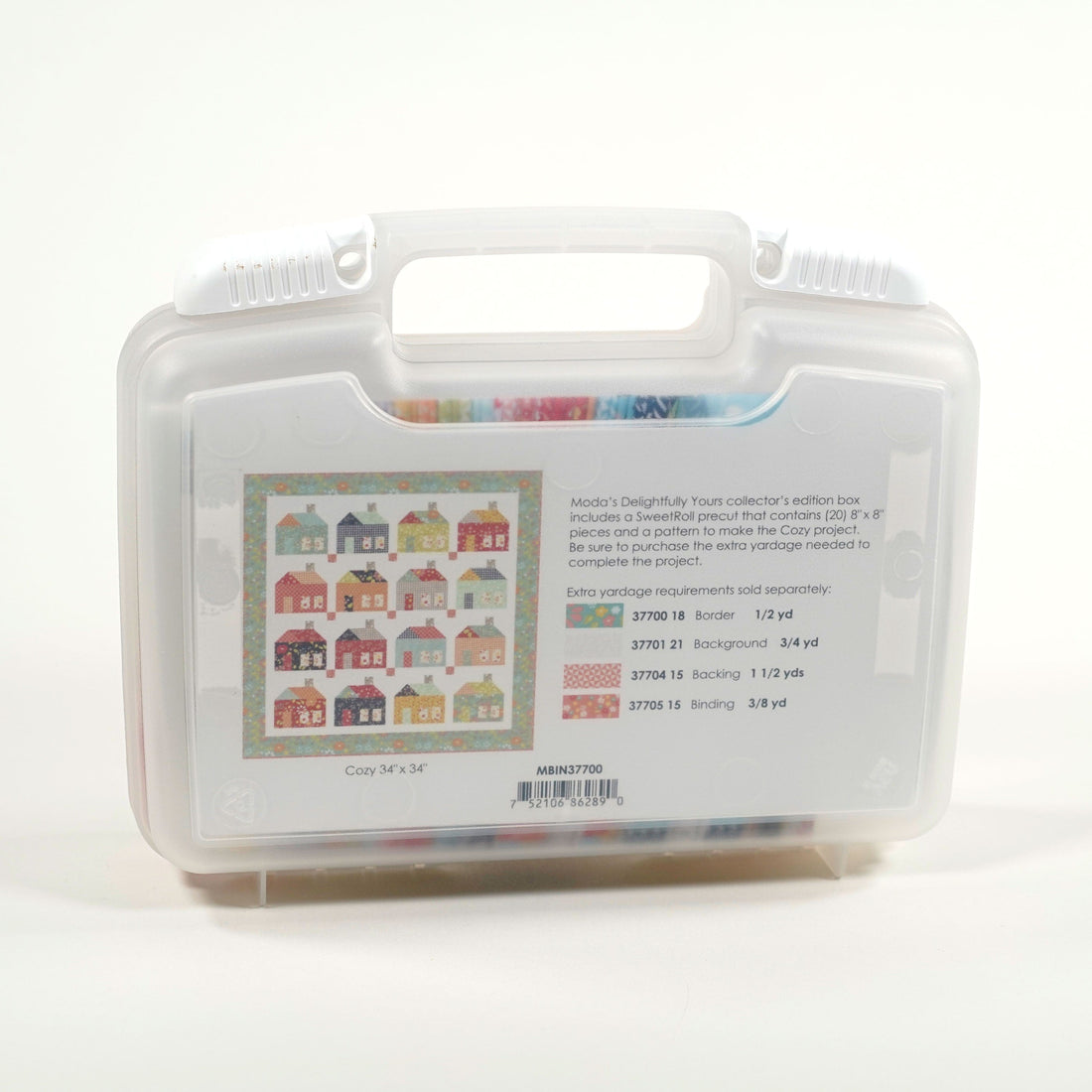 Moda Fabric Pre Cuts Moda Delightfully Yours Collectors Box Quilt Kit  - The Sewing Studio