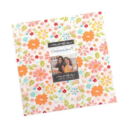 Moda Fabric Pre Cuts Moda Delightfully Yours Layer Cake  - The Sewing Studio