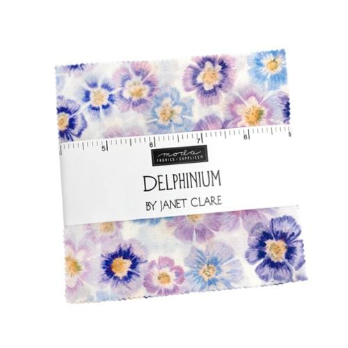Moda Fabric Pre Cuts Moda Delphinium Charm Pack  - The Sewing Studio