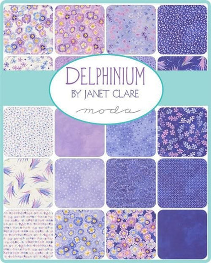 Moda Fabric Pre Cuts Moda Delphinium Fat Quarter Bundle 26 Pieces  - The Sewing Studio
