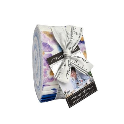 Moda Fabric Pre Cuts Moda Delphinium Jelly Roll  - The Sewing Studio