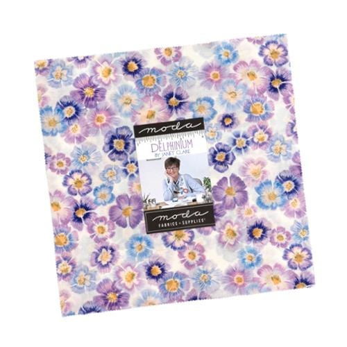 Moda Fabric Pre Cuts Moda Delphinium Layer Cake  - The Sewing Studio