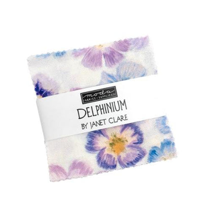 Moda Fabric Pre Cuts Moda Delphinium Mini Charm  - The Sewing Studio