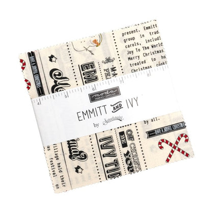 Moda Fabric Pre Cuts Moda Emmitt and Ivy Charm Pack 55690PP  - The Sewing Studio