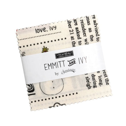 Moda Fabric Pre Cuts Moda Emmitt and Ivy Mini Charm Pack 55690MC  - The Sewing Studio