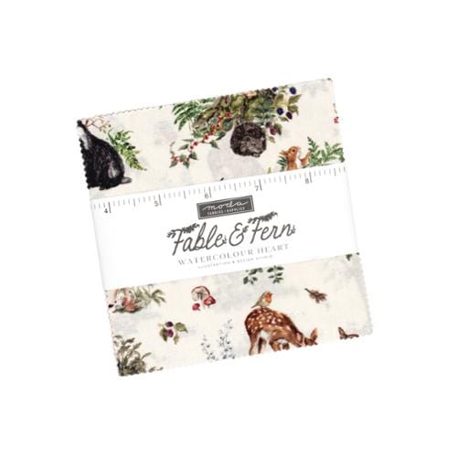 Moda Fabric Pre Cuts Moda Fable and Fern Charm Pack - The Sewing Studio