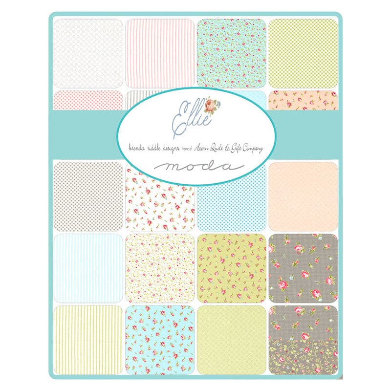 Moda Fabric Pre Cuts Moda Fabric Ellie Jelly Roll 18760JR  - The Sewing Studio