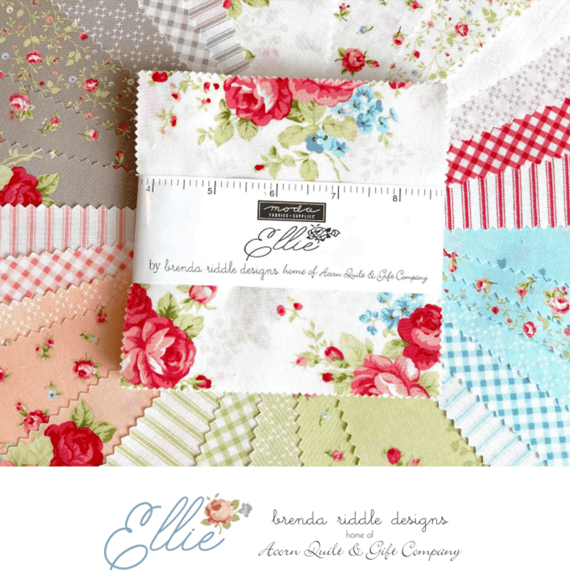 Moda Fabric Pre Cuts Moda Fabric Ellie Jelly Roll 18760JR  - The Sewing Studio