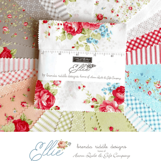 Moda Fabric Pre Cuts Moda Fabric Ellie Jelly Roll 18760JR  - The Sewing Studio