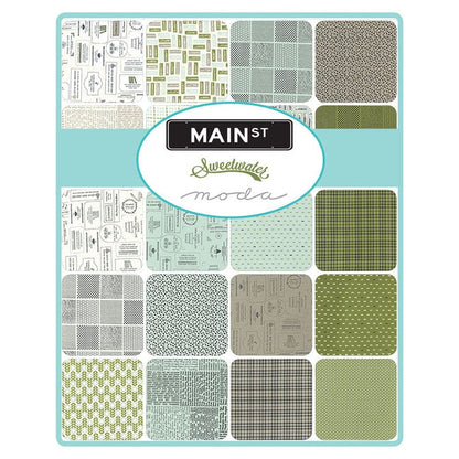 Moda Fabric Pre Cuts Moda Fabric Main Street Jelly Roll 55640JR  - The Sewing Studio