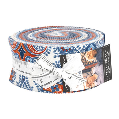 Moda Fabric Pre Cuts Moda Fabric Sunrise Side Jelly Roll 14960JR  - The Sewing Studio