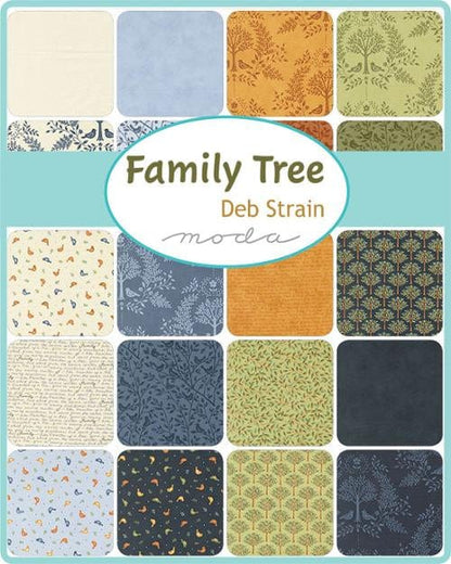 Moda Fabric Pre Cuts Moda Family Tree Fat Quarter Bundle 27 Pieces  - The Sewing Studio