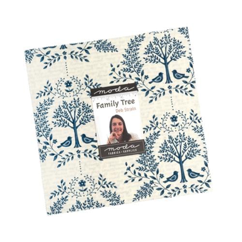 Moda Fabric Pre Cuts Moda Family Tree Layer Cake  - The Sewing Studio