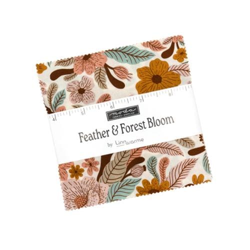 Moda Fabric Pre Cuts Moda Feather and Forest Bloom Charm Pack - The Sewing Studio