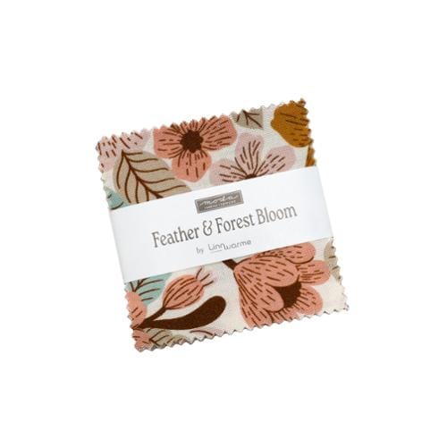 Moda Fabric Pre Cuts Moda Feather and Forest Bloom Mini Charm - The Sewing Studio
